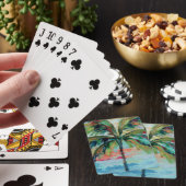 Jeu De Cartes Palmier tropical de | (In Situ)