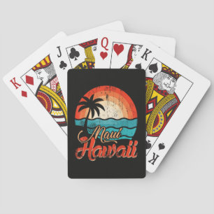 Jeu De Cartes Palmiers Plage Hawaïenne