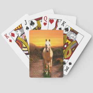 Jeu De Cartes Palomino couché de soleil
