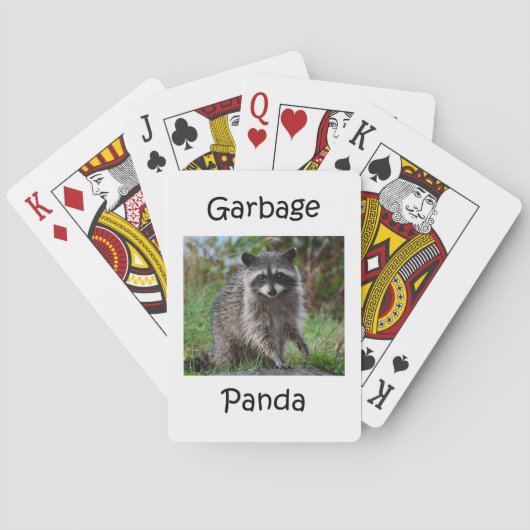 Jeu De Cartes Panda de déchets (dos)