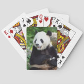 Jeu De Cartes Panda géant mangeant le bambou (dos)