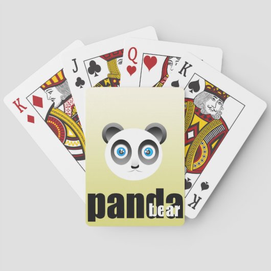 Jeu De Cartes Panda Lecture Cartes (dos)