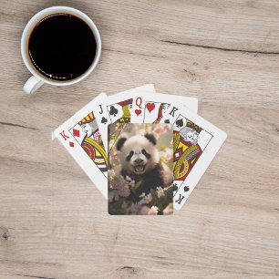 Jeu De Cartes Panda Ours Photo Lecture Cartes