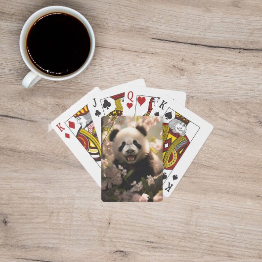 Jeu De Cartes Panda Ours Photo Lecture Cartes