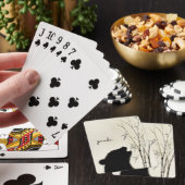 Jeu De Cartes Panda Silhouette (In Situ)