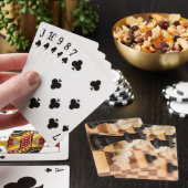 Jeu De Cartes Panneau d'échecs très Cool avec pièces (In Situ)