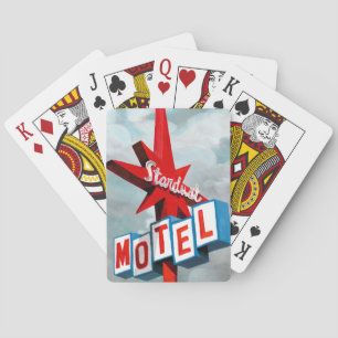 Jeu De Cartes Panneau du Motel Stardust