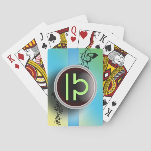 Jeu De Cartes Panneau Libra Lecture des cartes (dos)