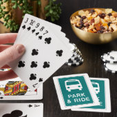 Jeu De Cartes Panneau Parc Et Ride (In Situ)