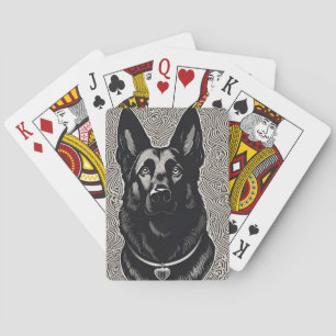 Jeu De Cartes Pantera jouant aux cartes