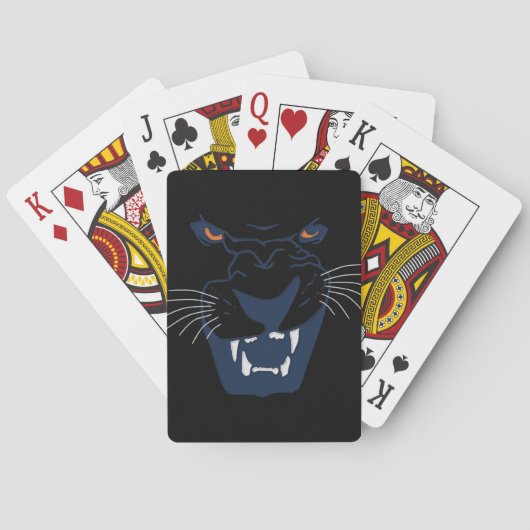Jeu De Cartes Panthère noire (dos)