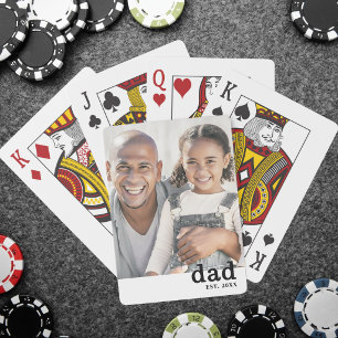 Jeu De Cartes Papa a établi une photo personnalisée
