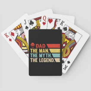 Jeu De Cartes Papa. L'Homme, Le Mythe, La Légende.