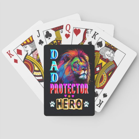 Jeu De Cartes Papa Protector Hero (dos)