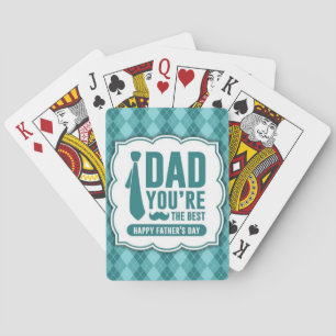 Jeu De Cartes "Papa, tu es le meilleur" Bonne Fête des pères Jou