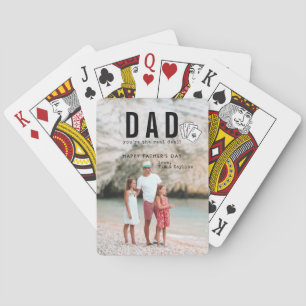 Jeu De Cartes Papa, vous êtes la vraie affaire Photo de la fêt