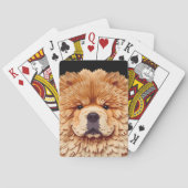 Jeu De Cartes PAPIER MIRAGE Chow Rouge (dos)
