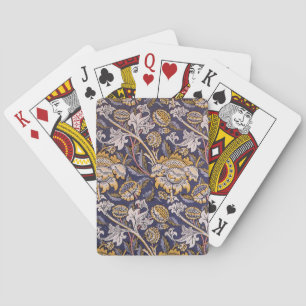 Jeu De Cartes Papier peint Floral Arts Crafts de William Morris