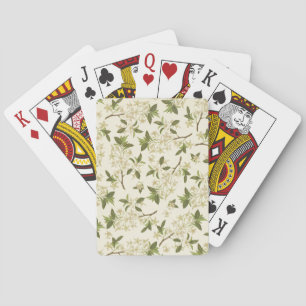 Jeu De Cartes Papier peint floral vintage