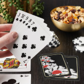 Jeu De Cartes Papier Pépites Fleur Art Jouer Cartes (In Situ)