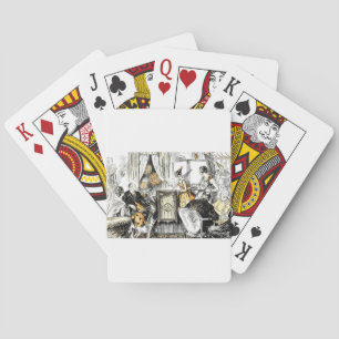 Jeu De Cartes Papiers Vintages Halloween