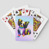 Jeu De Cartes Papillion Pop Art Pastel (dos)