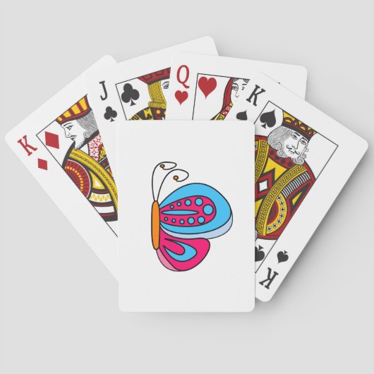 Jeu De Cartes Papillon (dos)