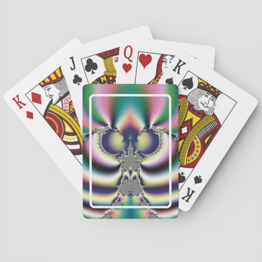 Jeu De Cartes Papillon Arc-en-Ciel (dos)