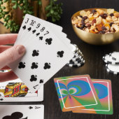 Jeu De Cartes Papillon Bleu (In Situ)