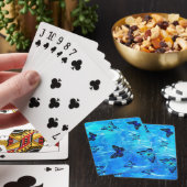 Jeu De Cartes Papillon bleu (In Situ)
