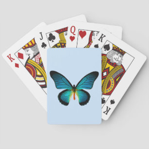 Jeu De Cartes Papillon bleu Lecture Cartes