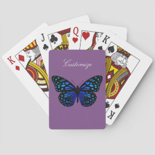 Jeu De Cartes Papillon bleu Thunder_Cove