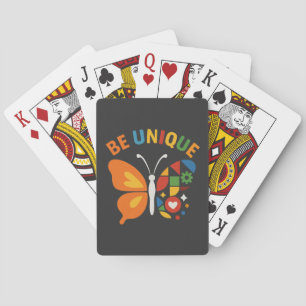 Jeu De Cartes Papillon de design aux vraies couleurs