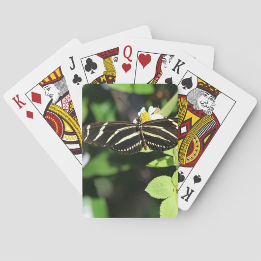 Jeu De Cartes Papillon Heliconius charithonia (dos)