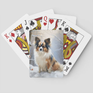 Jeu De Cartes Papillon Laisser neiger Noël