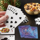 Jeu De Cartes Papillon morpho / Galaxie Mandala (In Situ)