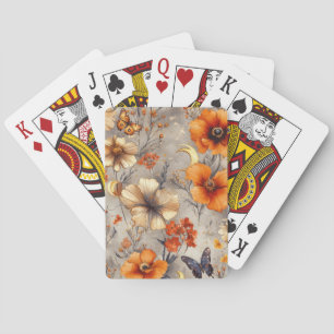 Jeu De Cartes Papillon Sauvage Vintage (12)