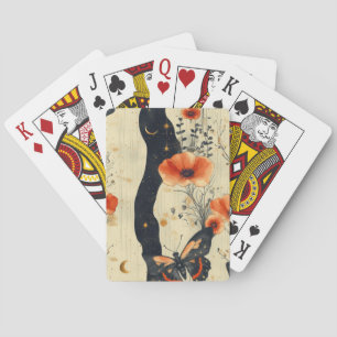 Jeu De Cartes Papillon sauvage vintage (6)