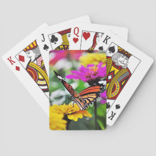 Jeu De Cartes Papillon sur Fleurs #2