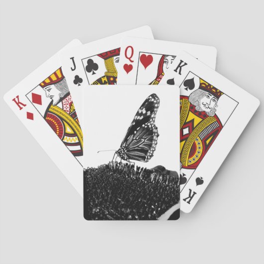 Jeu De Cartes papillon timide blacq (dos)