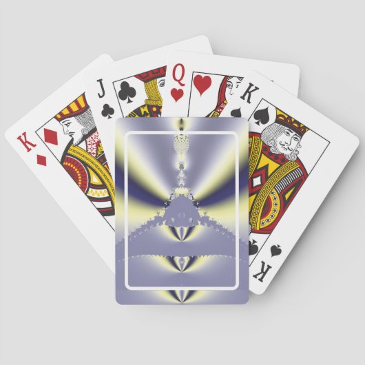 Jeu De Cartes Papillon Violet (dos)