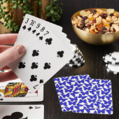 Jeu De Cartes Papillons Aquarelle Bleus 2 (In Situ)