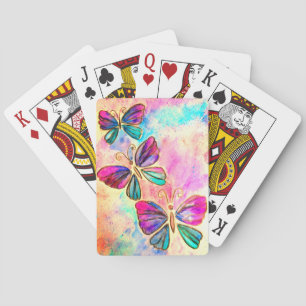 Jeu De Cartes Papillons de printemps Jouer des cartes