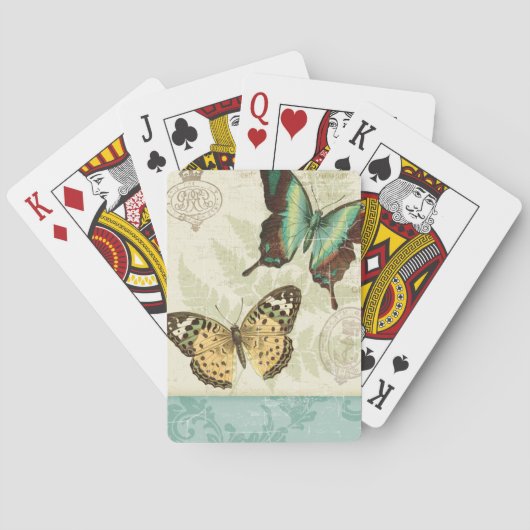 Jeu De Cartes Papillons jumeaux (dos)
