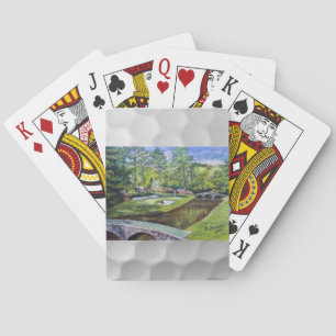 Jeu De Cartes Paquet de cartes avec la peinture de golfland