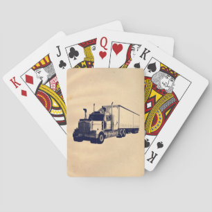 Jeu De Cartes Paquet des cartes du grand de fret routier de