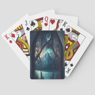 Jeu De Cartes Par la fenêtre Lune
