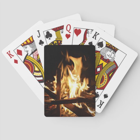 Jeu De Cartes Par les flammes (dos)