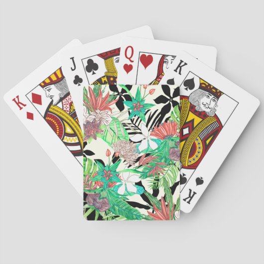 Jeu De Cartes Paradis floral II (dos)