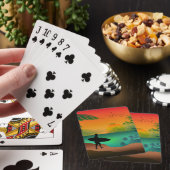Jeu De Cartes Paradis océanique d'été (In Situ)